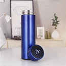 Garrafa Térmica 500ML Com Led Inox-Água/Café-Display Digital.