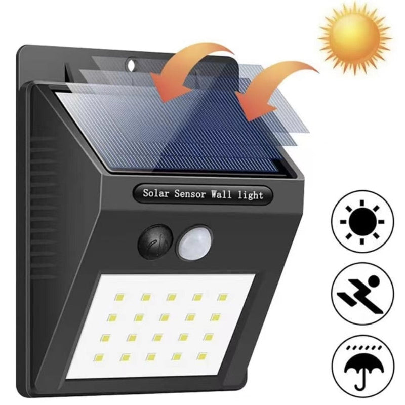 Luminária Solar Luz Led.