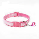 Coleiras para cães pequenos e gatos ajustável.